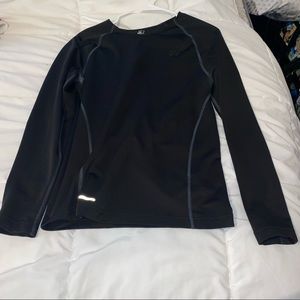 Black starter compression long sleeve